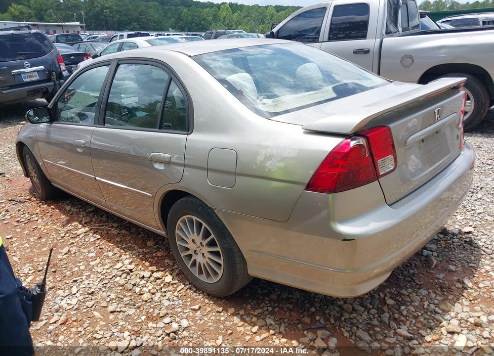 2005 HONDA CIVIC LX VIN: 2HGES16575H629445