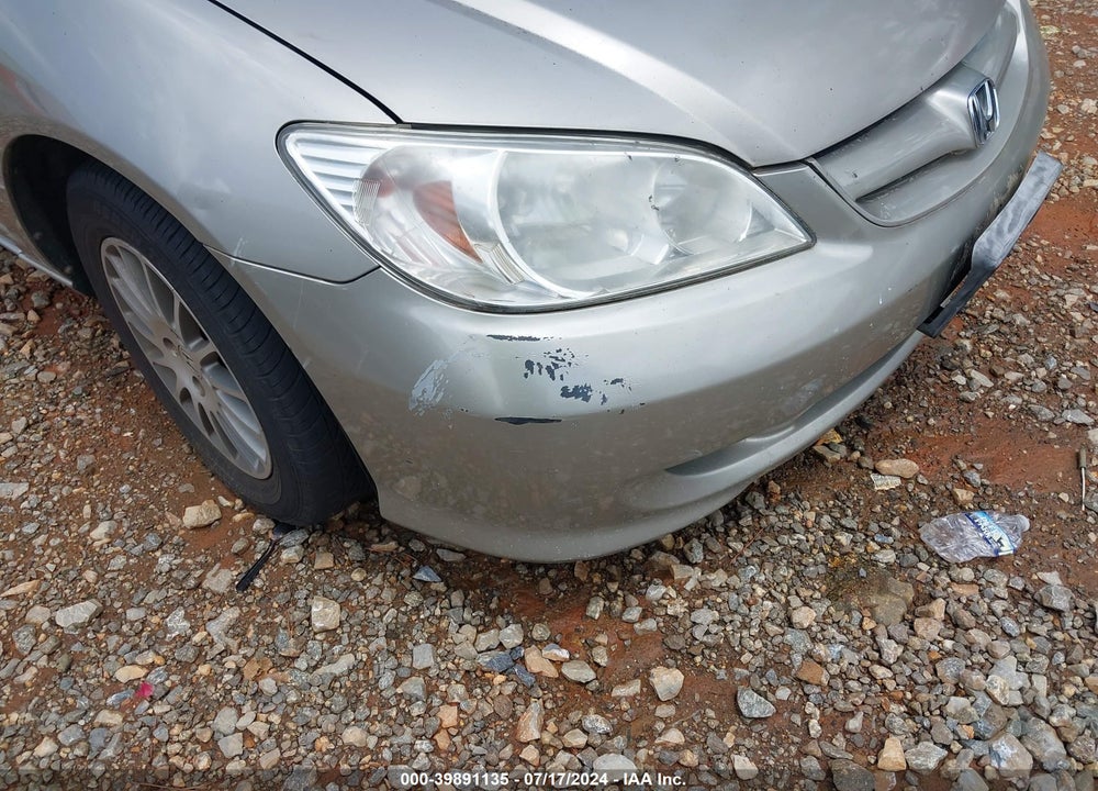 2005 HONDA CIVIC LX VIN: 2HGES16575H629445