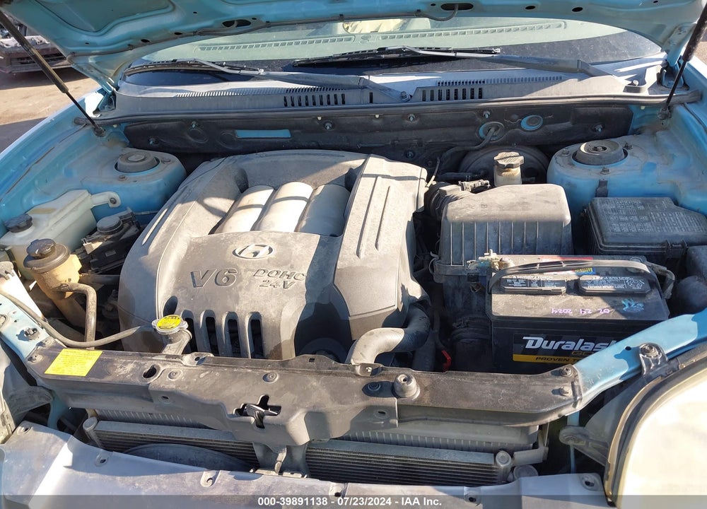 2004 HYUNDAI SANTA FE GLS VIN: KM8SC13DX4U689785