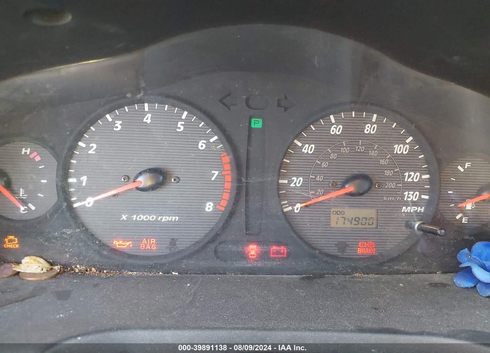 2004 HYUNDAI SANTA FE GLS VIN: KM8SC13DX4U689785