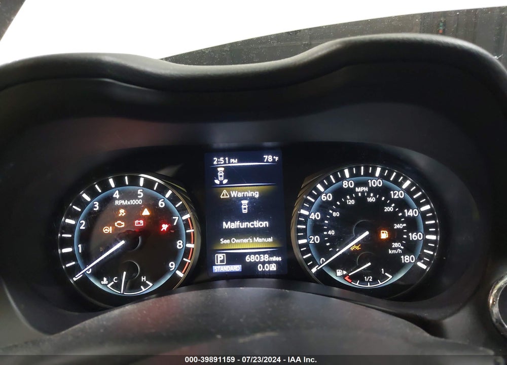2019 INFINITI Q50 3.0T LUXE VIN: JN1EV7AR2KM556600