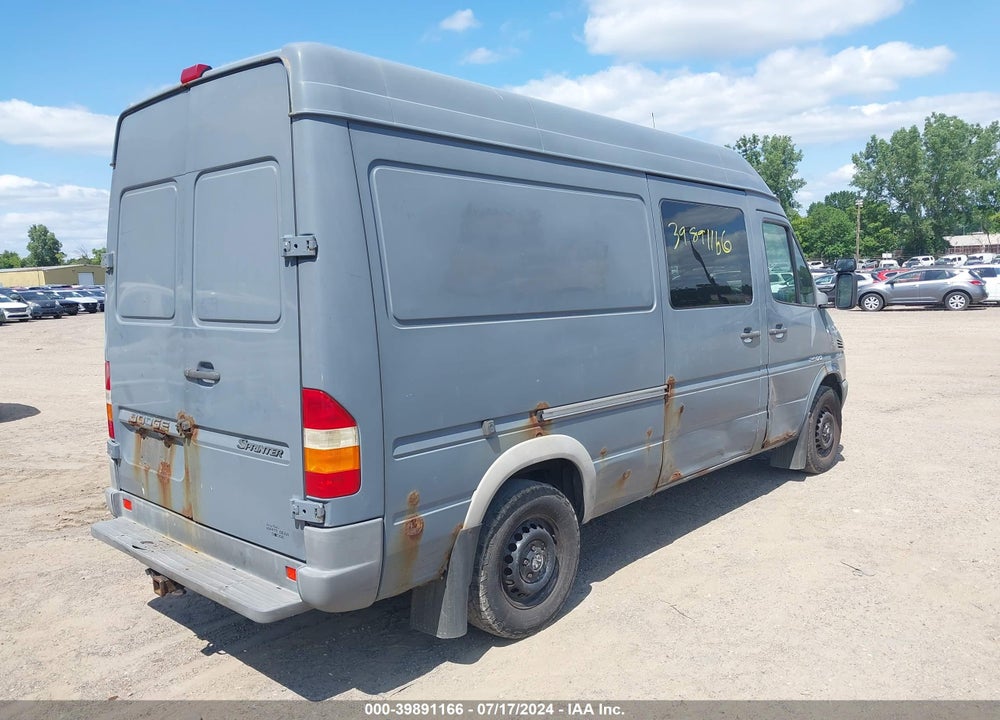 2006 DODGE SPRINTER VAN 2500 SHC VIN: WD0PD644165964855