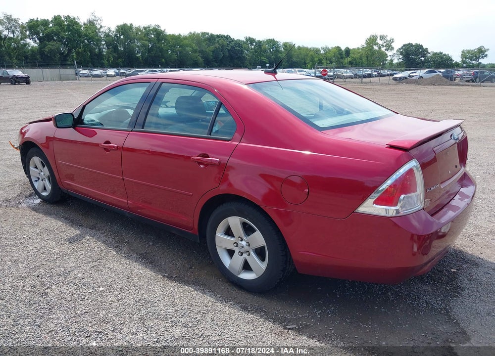 2007 FORD FUSION SE VIN: 3FAHP07ZX7R267875