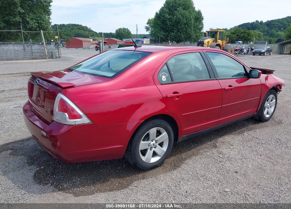 2007 FORD FUSION SE VIN: 3FAHP07ZX7R267875