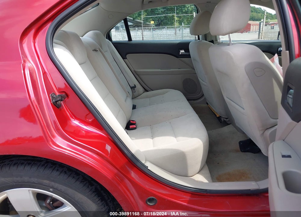 2007 FORD FUSION SE VIN: 3FAHP07ZX7R267875