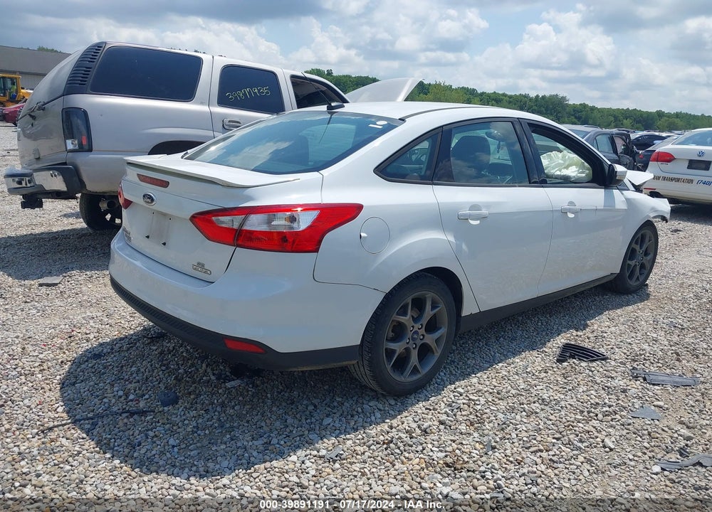 2013 FORD FOCUS SE VIN: 1FADP3F25DL275851