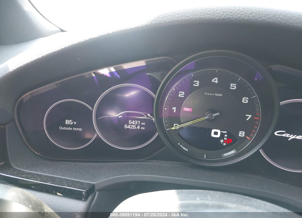 2023 PORSCHE CAYENNE E-HYBRID PLATINUM EDITION VIN: WP1AE2AY1PDA12570