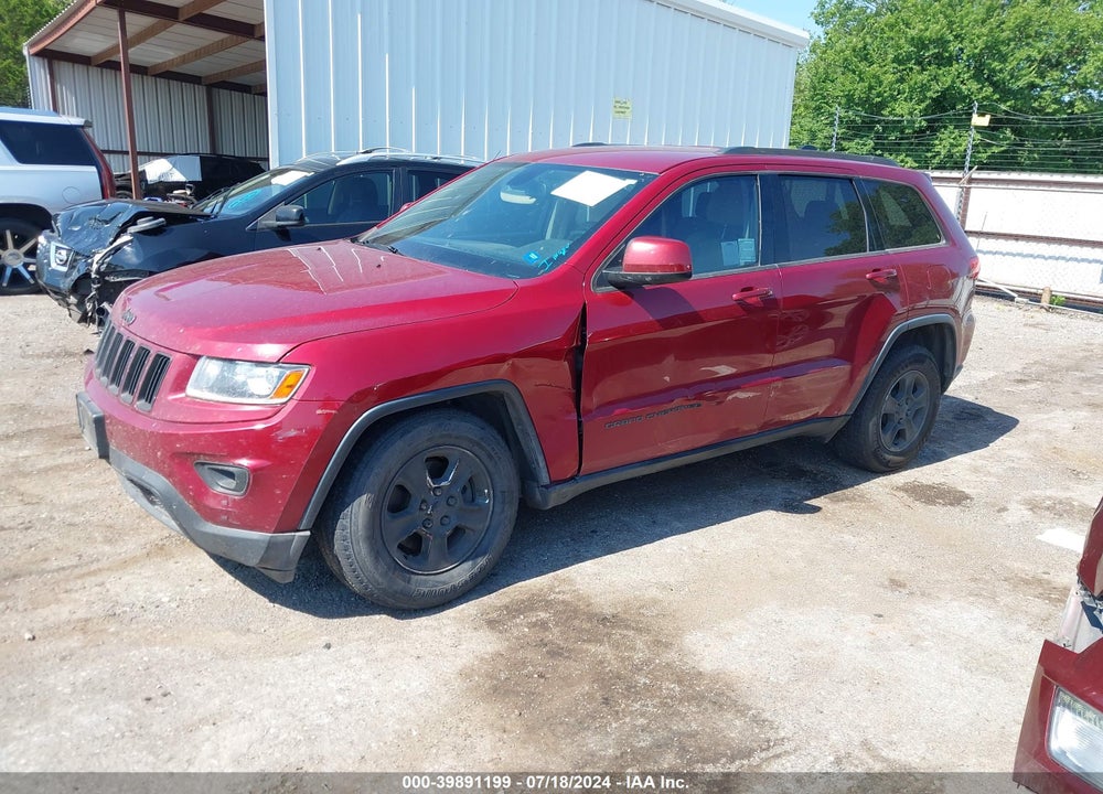 2014 JEEP GRAND CHEROKEE LAREDO VIN: 1C4RJEAG1EC138083