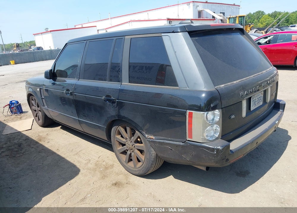 2006 LAND ROVER RANGE ROVER SUPERCHARGED VIN: SALMF13466A200851