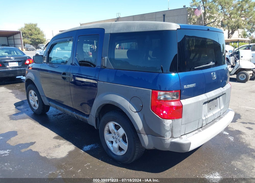 2003 HONDA ELEMENT EX VIN: 5J6YH18593L014042