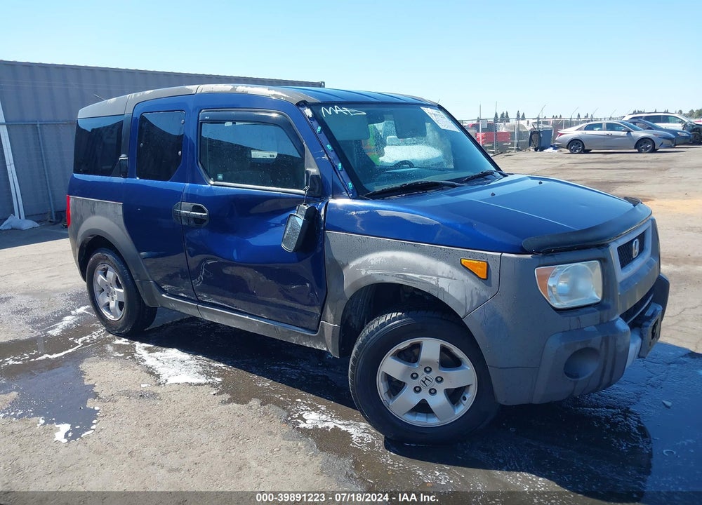 2003 HONDA ELEMENT EX VIN: 5J6YH18593L014042