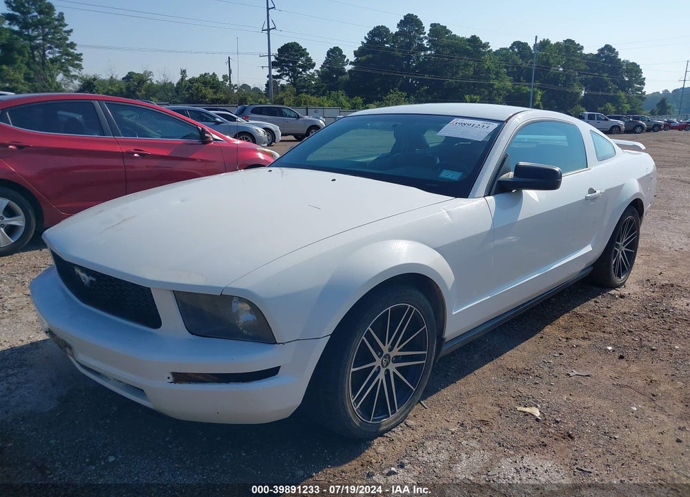 2006 FORD MUSTANG V6 VIN: 1ZVFT80N865263082