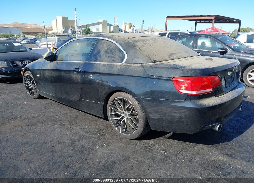 2007 BMW 335I VIN: WBAWL735X7PX50327