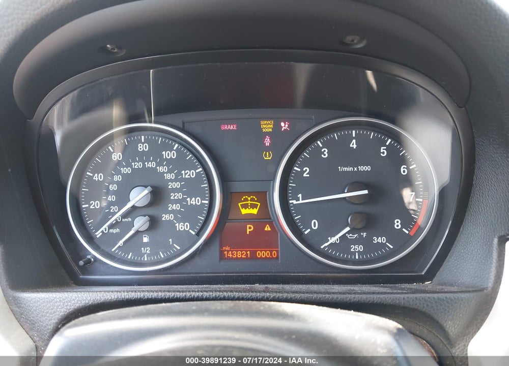 2007 BMW 335I VIN: WBAWL735X7PX50327
