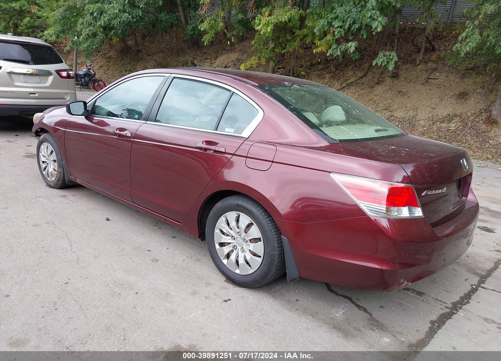 2010 HONDA ACCORD 2.4 LX VIN: 1HGCP2F33AA092773