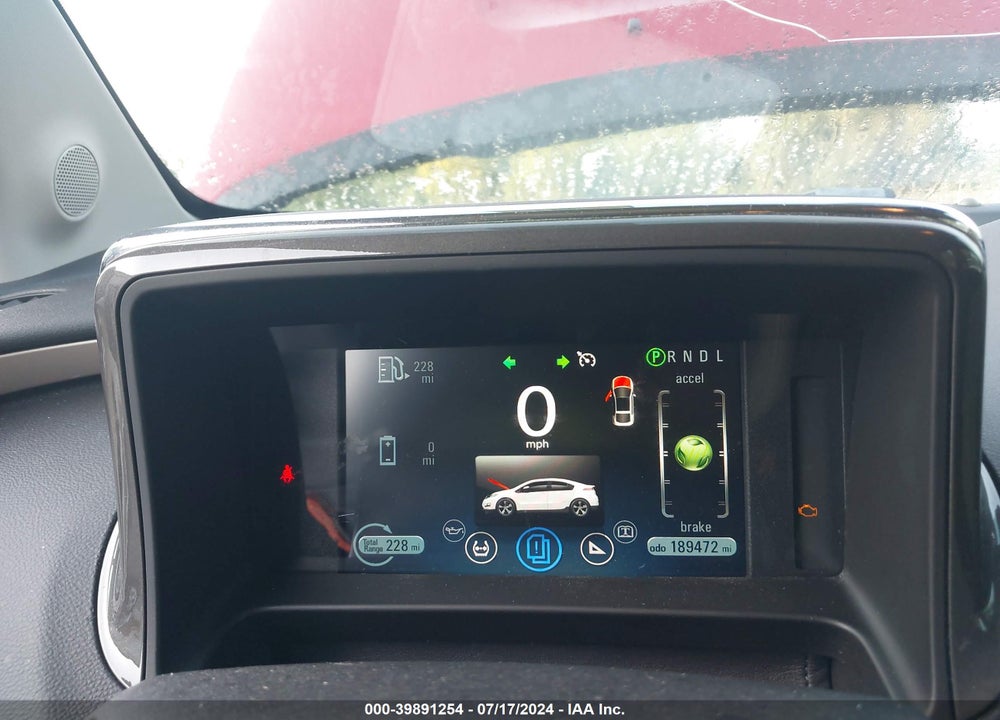 2011 CHEVROLET VOLT VIN: 1G1RD6E40BU102252