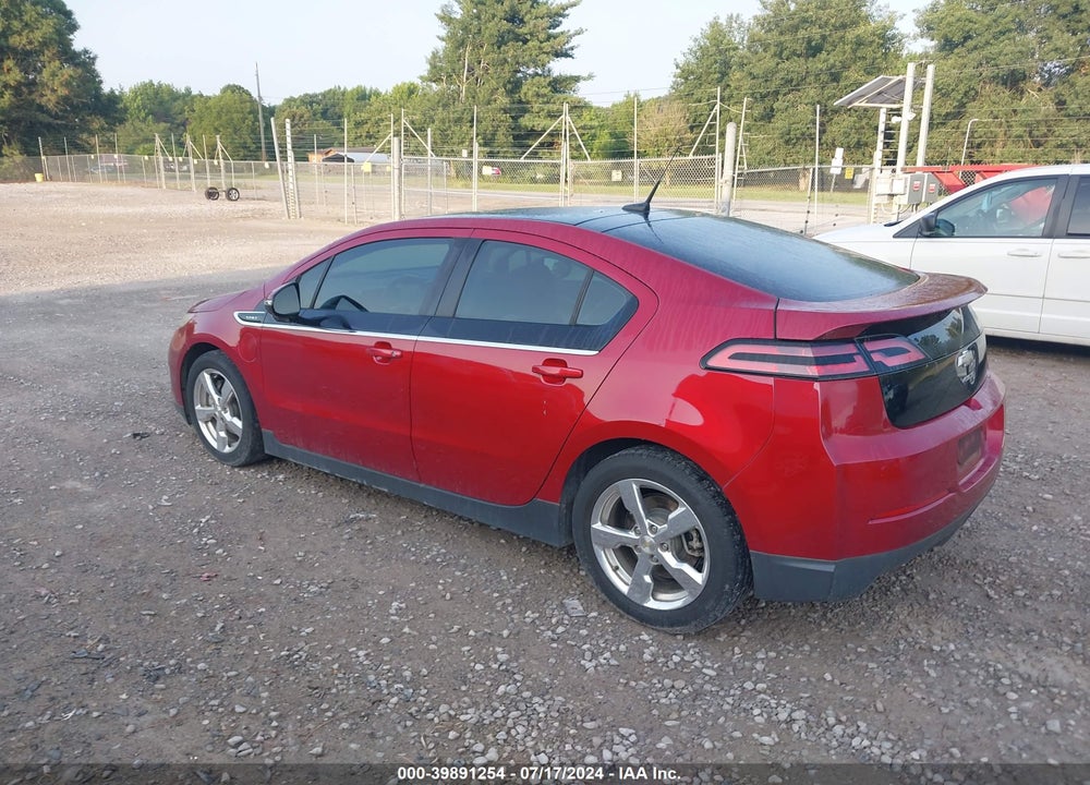 2011 CHEVROLET VOLT VIN: 1G1RD6E40BU102252
