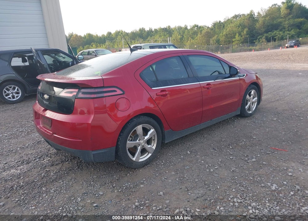2011 CHEVROLET VOLT VIN: 1G1RD6E40BU102252