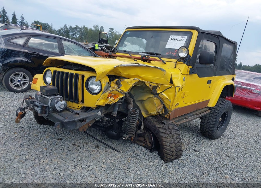 2006 JEEP WRANGLER X VIN: 1J4FA39SX6P703399