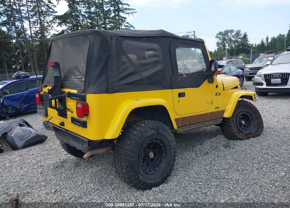 2006 JEEP WRANGLER X VIN: 1J4FA39SX6P703399