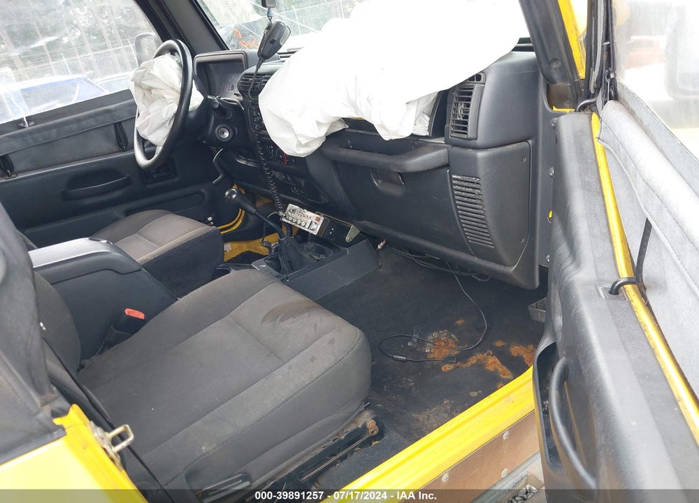 2006 JEEP WRANGLER X VIN: 1J4FA39SX6P703399