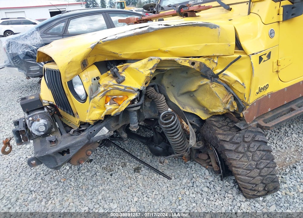 2006 JEEP WRANGLER X VIN: 1J4FA39SX6P703399