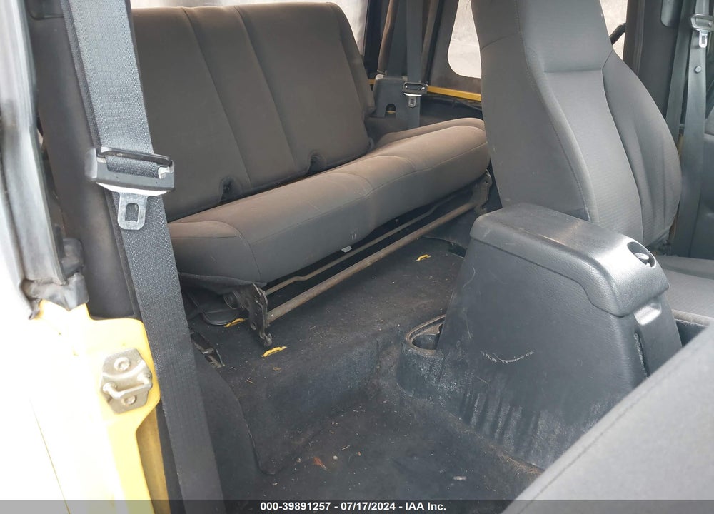 2006 JEEP WRANGLER X VIN: 1J4FA39SX6P703399