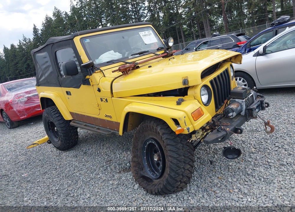 2006 JEEP WRANGLER X VIN: 1J4FA39SX6P703399