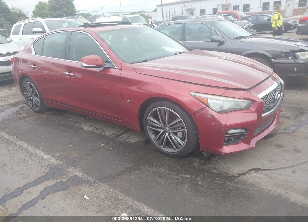 2014 INFINITI Q50 SPORT VIN: JN1BV7AP5EM675912