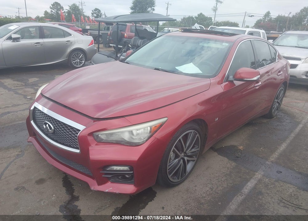 2014 INFINITI Q50 SPORT VIN: JN1BV7AP5EM675912