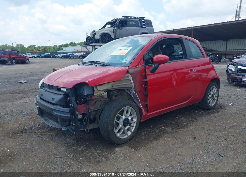 2013 FIAT 500 POP VIN: 3C3CFFAR9DT749047