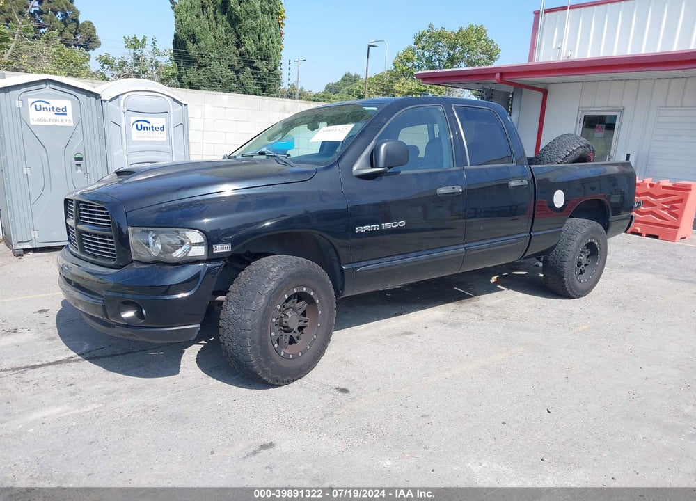 2004 DODGE RAM 1500 SLT/LARAMIE VIN: 1D7HA18D54J286611