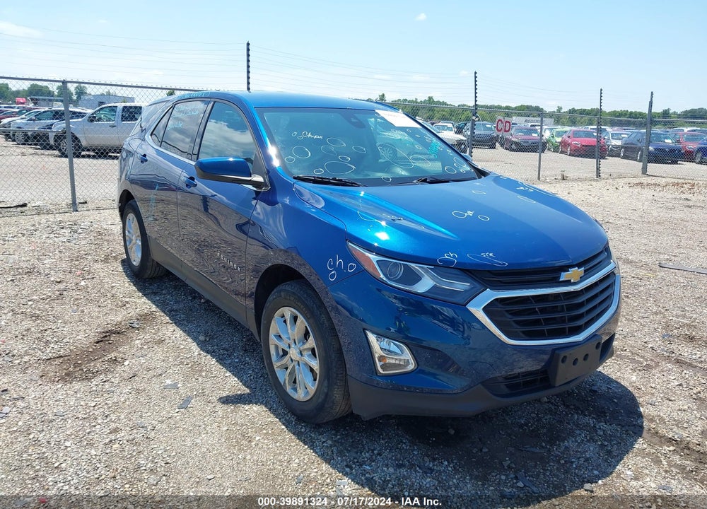2020 CHEVROLET EQUINOX FWD LT 1.5L TURBO VIN: 3GNAXKEV7LL218211