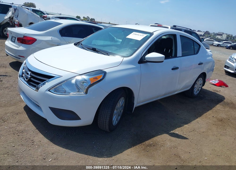 2019 NISSAN VERSA 1.6 S+ VIN: 3N1CN7AP6KL820739