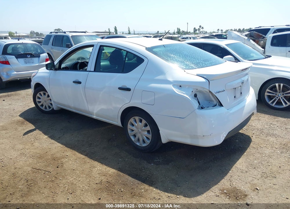 2019 NISSAN VERSA 1.6 S+ VIN: 3N1CN7AP6KL820739