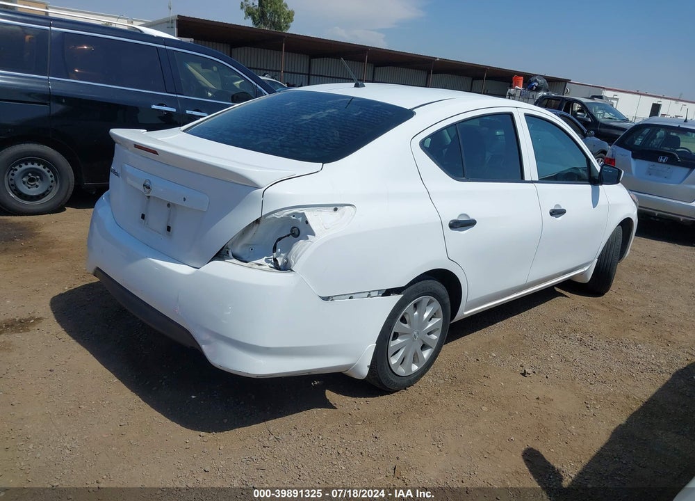 2019 NISSAN VERSA 1.6 S+ VIN: 3N1CN7AP6KL820739
