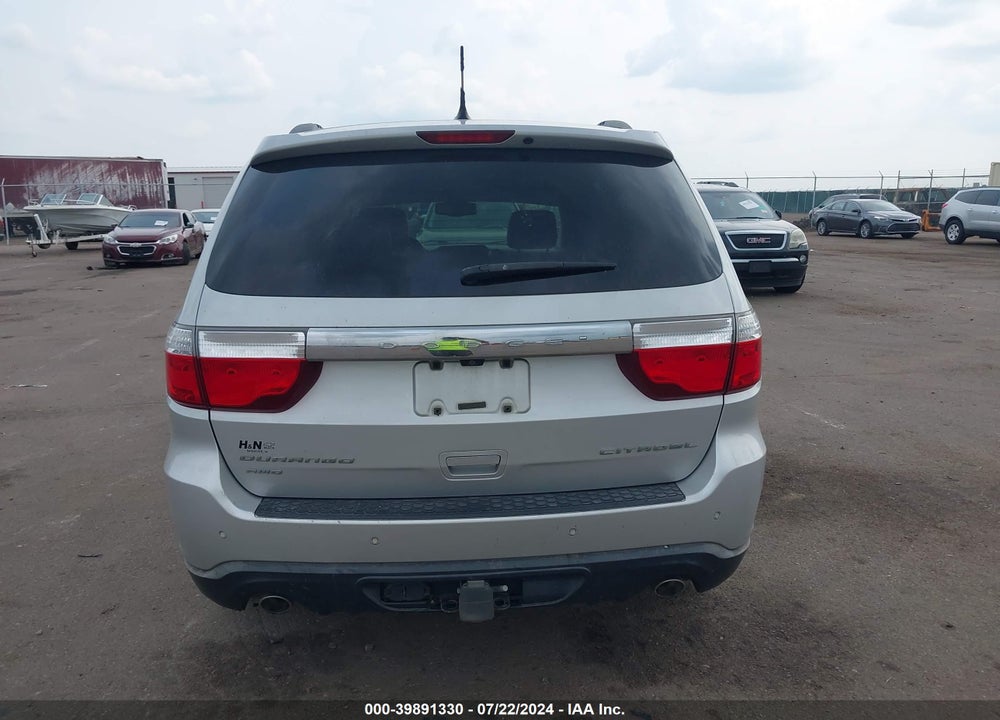 2013 DODGE DURANGO CITADEL VIN: 1C4SDJET8DC602462