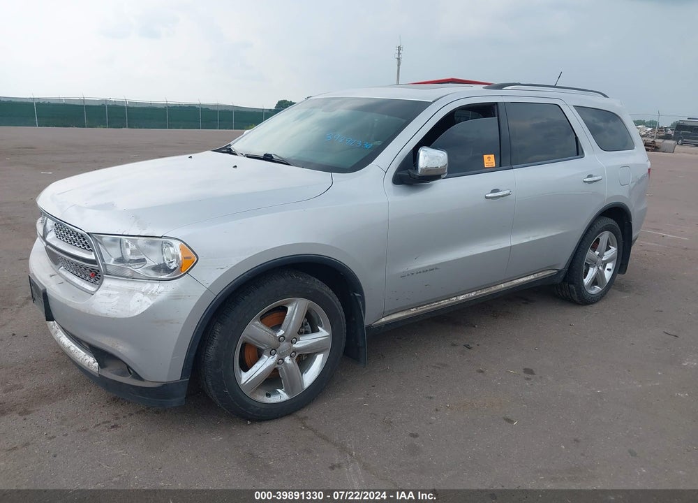2013 DODGE DURANGO CITADEL VIN: 1C4SDJET8DC602462