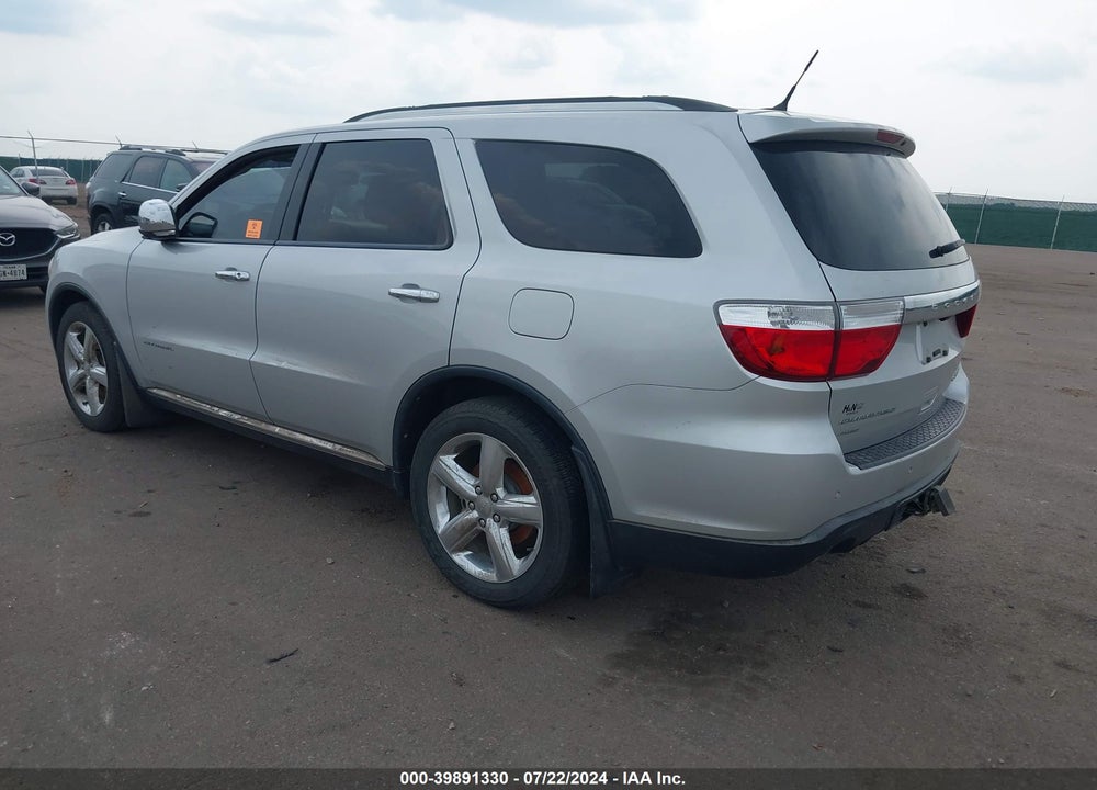 2013 DODGE DURANGO CITADEL VIN: 1C4SDJET8DC602462
