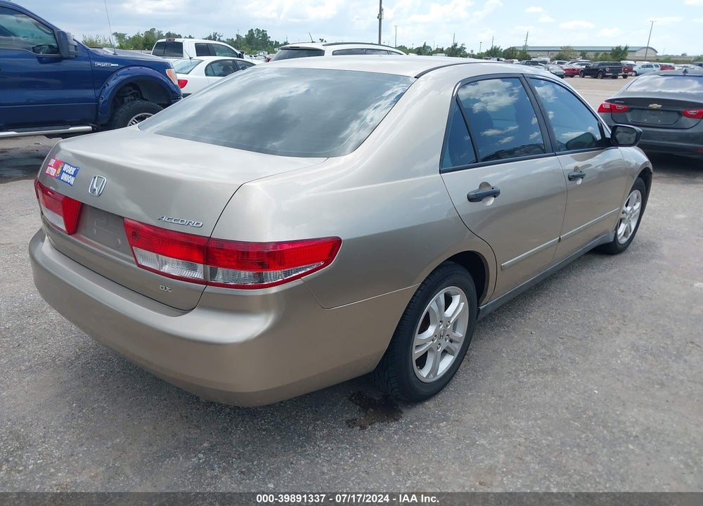 2004 HONDA ACCORD 2.4 DX VIN: 1HGCM55144A105819