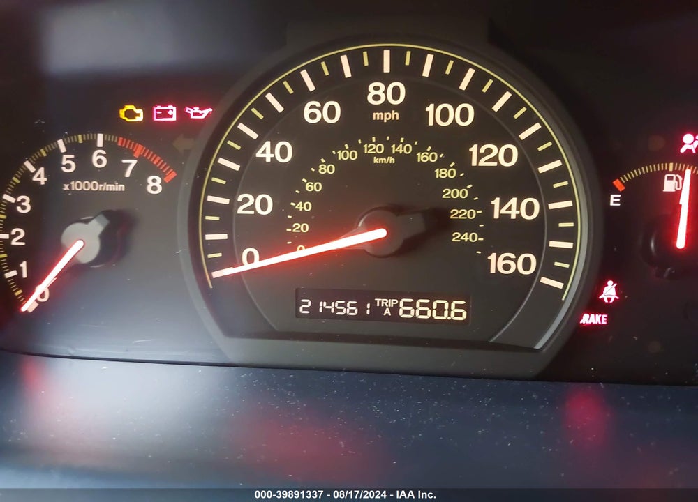 2004 HONDA ACCORD 2.4 DX VIN: 1HGCM55144A105819