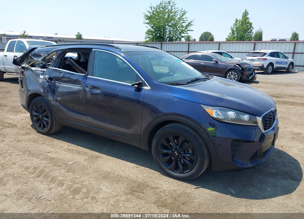 2019 KIA SORENTO 3.3L S VIN: 5XYPG4A58KG603478