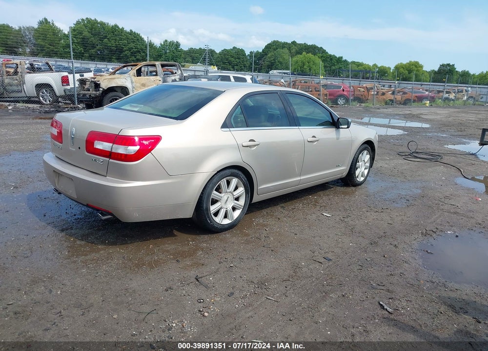 2007 LINCOLN MKZ VIN: 3LNHM26T57R633748