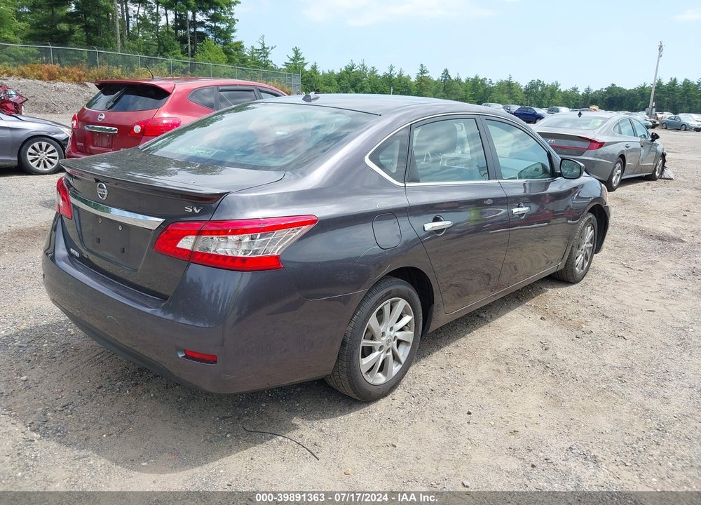 2015 NISSAN SENTRA SV VIN: 3N1AB7AP4FY303108