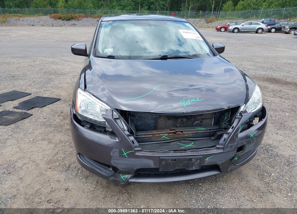 2015 NISSAN SENTRA SV VIN: 3N1AB7AP4FY303108