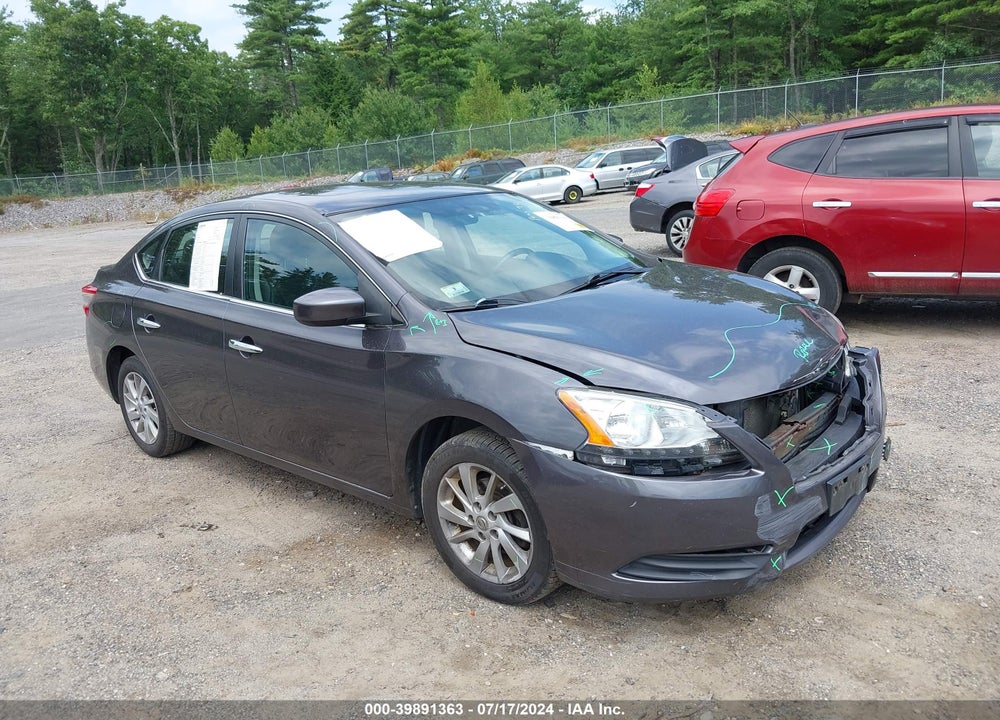 2015 NISSAN SENTRA SV VIN: 3N1AB7AP4FY303108