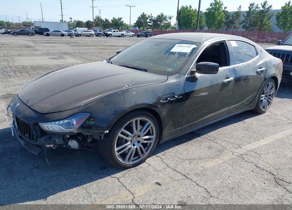2015 MASERATI GHIBLI S Q4 VIN: ZAM57RTA9F1143487