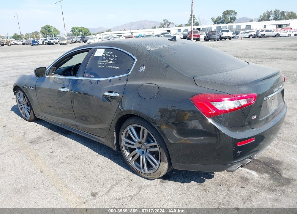 2015 MASERATI GHIBLI S Q4 VIN: ZAM57RTA9F1143487