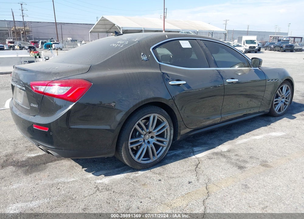 2015 MASERATI GHIBLI S Q4 VIN: ZAM57RTA9F1143487