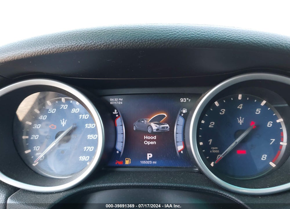 2015 MASERATI GHIBLI S Q4 VIN: ZAM57RTA9F1143487